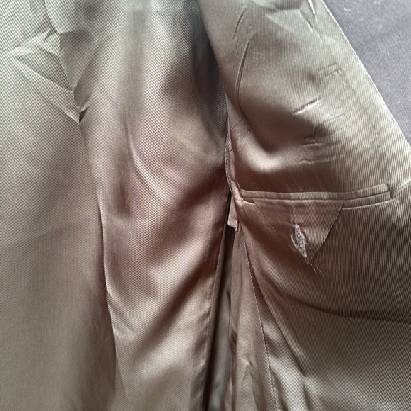 Oscar De La Renta navy blue blazer, size 48R - Picture 5 of 5